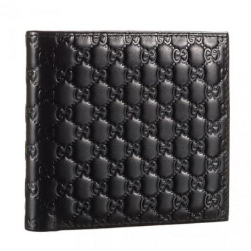 Reviewed  Gucci  Signature Black Leather Male Wallet With Microguccissima Pattern Shopping Price Singapore 