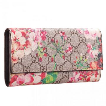 Knockoff Gucci brown blossoms graphic Web canvas Street Fashion Flap Pocketbook Online Shopping English  Lady