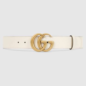 2022 Luxury Gucci Genuine Leather Belt With Antiqued Brass Hardware Double G Buckle UK 400593 AP00T 1000/400593 AP00T 9022