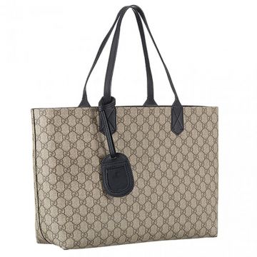 Gucci GG Supreme High Quality Canvas Tote Bag With Slim Flat Handles Sale UK 